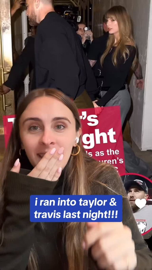 story time on how I ran into Travis & Taylor 🤴👸🫶

this is going viral on TikTok so figured I’d share here too!!