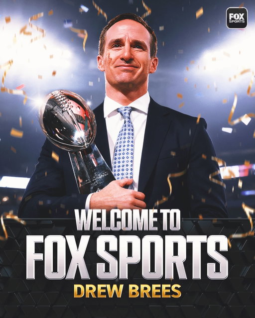 Welcome to the @foxsports family, @drewbrees 🤝

The Super Bowl XLIV champion quarterback will be joining as a game analyst making his broadcast booth debut in Week 11 alongside @adamamin and @kristinapinktv 👏🎤