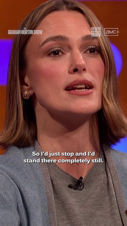 Keira Knightley's devious plan turned into a two-year social experiment and the paparazzi failed. 🤣 #TheGrahamNortonShow