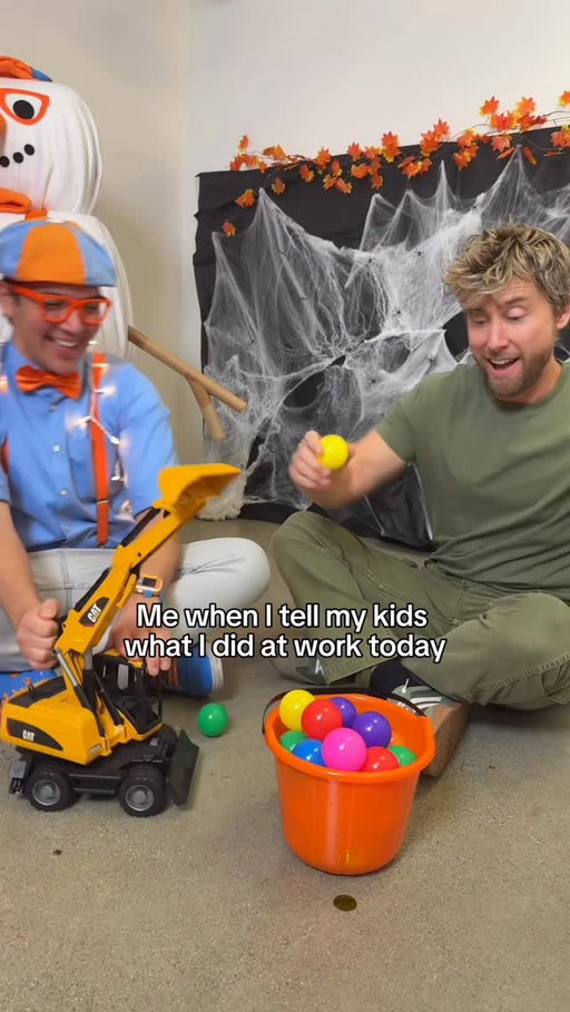 Living every 4 year old’s dream @blippi
