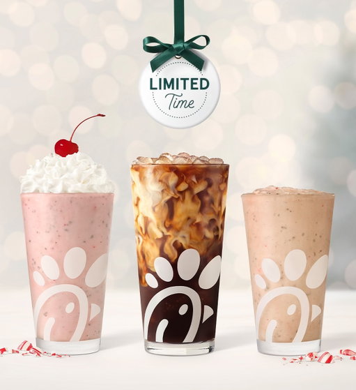 Peppermint cheer is almost here. Starting Monday November 10th, enjoy the Peppermint Chip Milkshake, Peppermint Iced Coffee, and Peppermint Chip Frosted Coffee all season long. Which one will you sip into this holiday season?  ✨