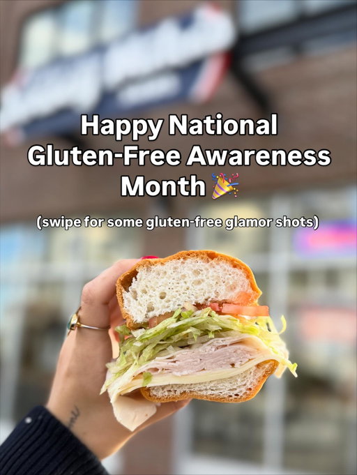 our gluten-free sub showing off 😋
