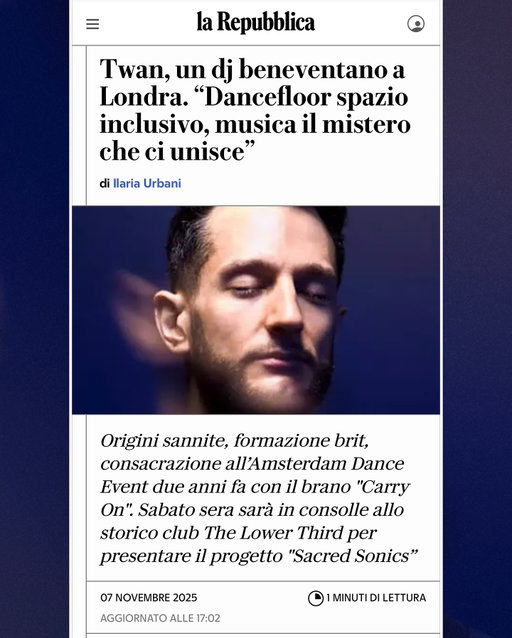 Beyond grateful. Featured today on the front page of @larepubblica, Italy’s leading newspaper 🇮🇹

Un infinito grazie ad @ilariaurbani1 e @repubblica_napoli per il bellissimo e approfondito articolo. 

📷 @nonaduch