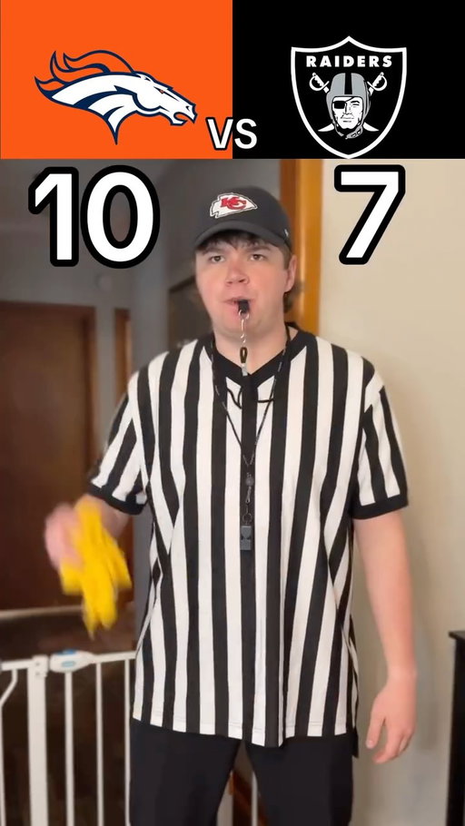 BRONCOS VS RAIDERS GAME🤮🤣🏈 #nfl #football #broncos #raiders #skit #funny