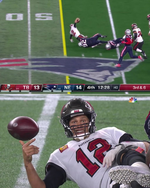 Throwback to Brady breaking out the wheels vs. his old team 😂

NEvsTB– Sunday 1pm ET on CBS/Paramount+
watch.nfl.com