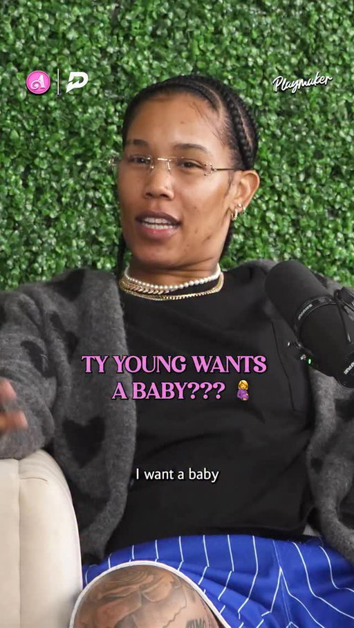 Ty Young on wanting children 🥹🤍🍼