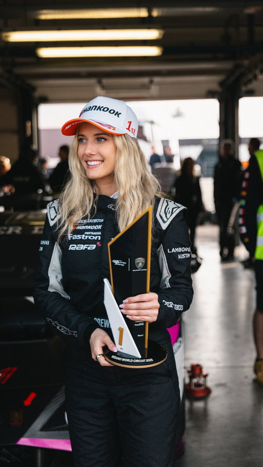 P1 in Italy baby!🇮🇹 what a great way to end the 2025 Lamborghini North American championship! I’m so proud of this team and what we’ve accomplished this year🥺🤍 this is only the beginning💪🏻 @rafaracing.club