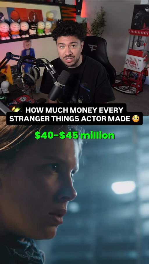 HOW MUCH MONEY EVERY STRANGER THINGS ACTOR MADE FROM NETFLIX 😳🔥

#strangerthings #strangerthings5 #netflix #milliebobbybrown #eleven #mikewheeler #willbyers #dustinhenderson #finnwolfhard #winonaryder