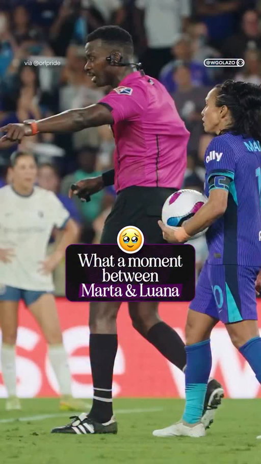 The run by Marta and the handoff to fellow Brazilian Luana to seal the quarterfinal win 😭

Diagnosed with cancer in April 2024 and returning to the pitch just two months ago, Luana stepped up and scored her first NWSL goal since her cancer battle.