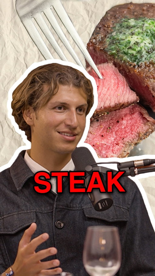 The steak story🍴🥩 as discussed by William Hanson (@williamhanson) & The Gstaad Guy (@gstaadguy) #GstaadGuy #ItsAllFamily