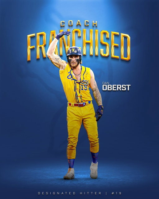 Designated Hitter, Dan Oberst, is back in yellow for another year😤