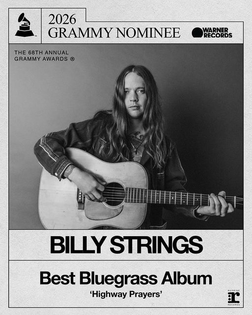 Found out yesterday that Highway Prayers was nominated for a GRAMMY!!! Thank you so much to everyone over at the @recordingacademy and everyone involved in making this album. It’s an honor to be included in the same category as @sierradawnhull , @alisonkrauss and union station, @michaelclevelandfiddle and @jasoncarterfiddle , @thesteeldrivers ❤️ bunch of badasses. Im just happy to be here ( 📸 @thejoshuablackwilkins )