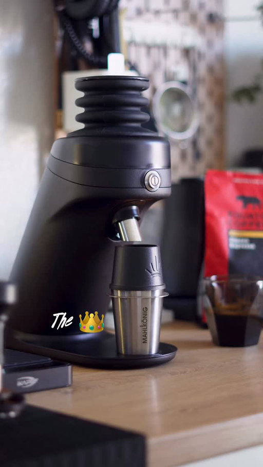 make room on the bar for the 👑 

the new x64 single dose grinder from @mahlkonig compact and powerful. 

@mahlkonighome 

#mahlkonigpartner #mahlkonighome