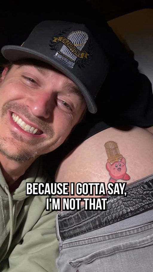 Miguel Rojas confirms whose ass it was in the viral picture with Kiké Hernandez and also confirmed he and multiple Dodgers also got ass tattoos

#mlb #dodgers #tattoo #viral #fyp
