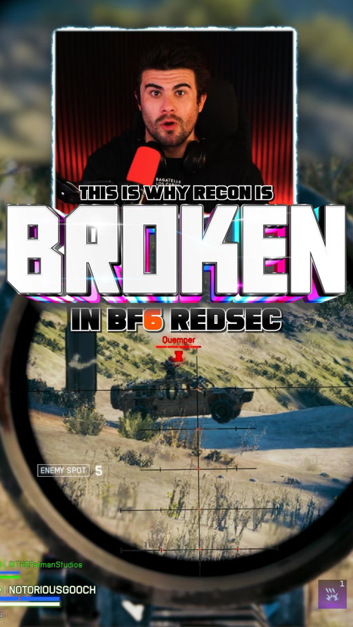 RECON is the best class to use in BF6 Redsec. Let me prove it to you 🫡
•
•
•
•
•
•
#battlefield6 #BF6 #battlefield #redsec #bf6redsec #BFredsec #redsectips #redsecclips #battlefieldmoments #battlefieldclips #battlefieldsniper #gaming #fyp #foryoupage