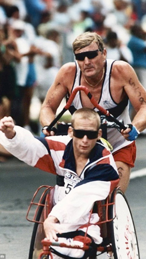 Rick Hoyt was born with cerebral palsy. Doctors told his parents to prepare for a life of limits.
 But his father, Dick, saw something different — someone who deserved to feel free, to move, to experience the same rush as everyone else.So he ran.
 And he kept running — pushing Rick through more than 1,000 races: 32 Boston Marathons, duathlons, triathlons, and even the Ironman World Championship in Hawaii. In one marathon, they finished just 30 minutes shy of the world record, with Dick pushing his son the entire way.

They didn’t do it for attention. They did it because it made Rick feel alive.

Dick passed away in 2021. Rick in 2023.

Their finish line wasn’t a race — it was the legacy they left behind: to believe in what’s possible, even when no one else does.

Follow @theoptimistathlete for more stories like this

Thank you @rylankobre for story idea!

#theoptimistathlete #athlete #marathon #motivation #inpsiration