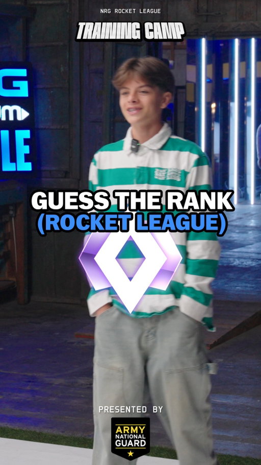 ROCKET LEAGUE can you guess the rank? EP 2

We asked students and coaches attending the NRG Training Camp.

@nationalguard #rocketleague #rocketleagueclips #guesstherank #ad