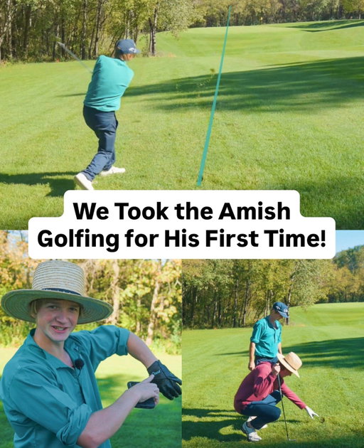 Is Tim the best Amish Golfer around? 😂