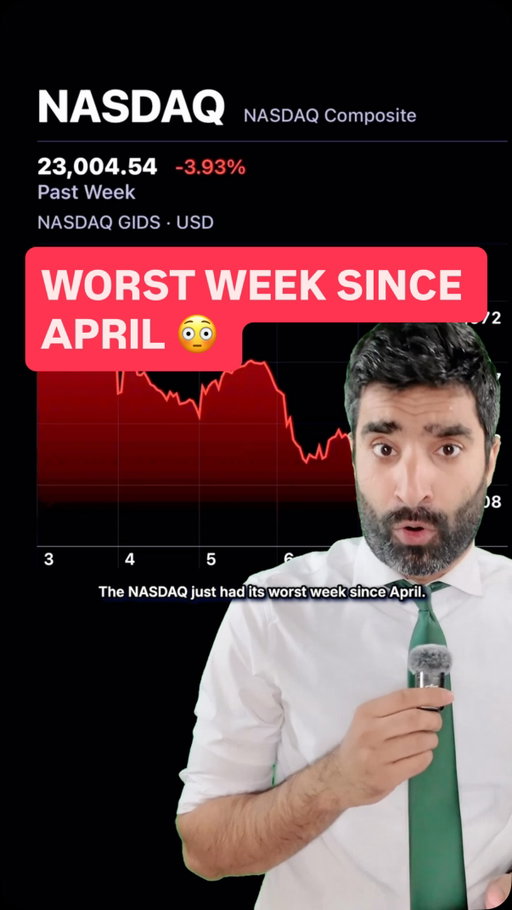 Is the AI trade over? 

Comment “RUNDOWN” and I’ll send you my daily market podcast (it’s short, informative and my wife says it’s hilarious)

Follow @therundowndaily for more market insights and clips 

Market Performance
S&P: -1.6% week | +14.4% YTD
Nasdaq: +3.0% week | +19.1% YTD