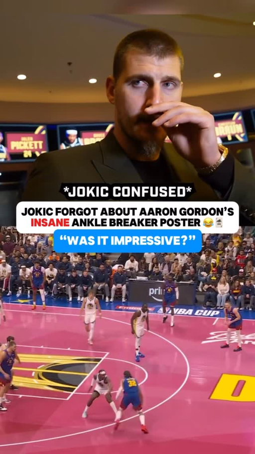Jokic forgot about AG’s dunk 😂