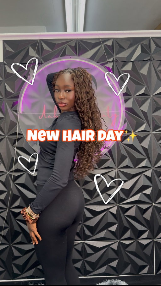 I’m in love guys omgg 🙃  hair frm @ygwigs I got the 20 in dark brown loose wave hair and my hairstylist was @aminata_braids in Columbus ohio❤️ #newhair 
#hairday #vlog #ygwigs #explore #explorepage #hairstyleinspo #columbusohio #hairinfluencer #uber #theohiostateuniversity #uberpartner @uber