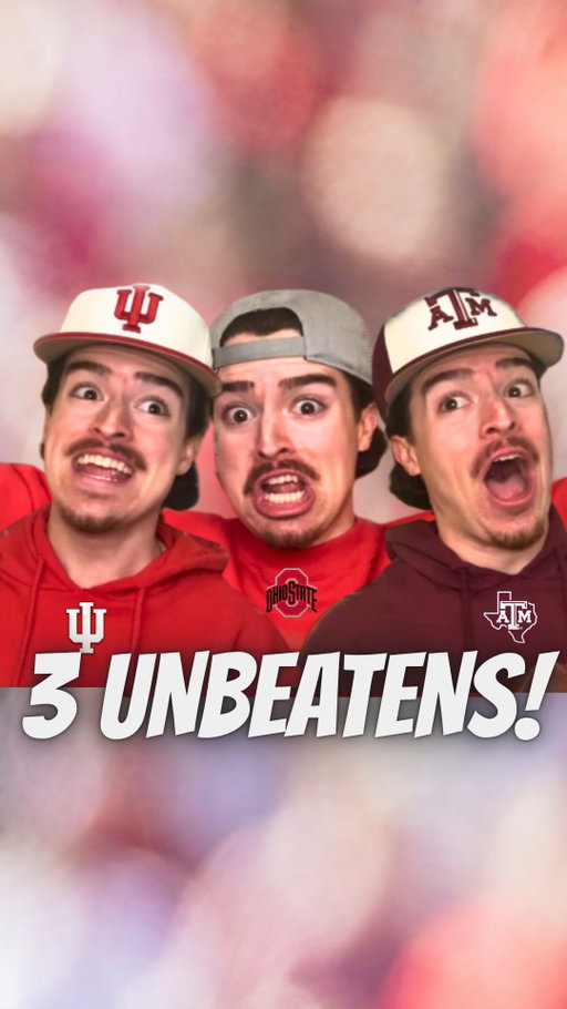 The last three unbeaten college football teams are here…which team has the best chance to win the National Championship?😂🏈
•
•
•
#collegefootball #indiana #texasam #ohiostate #sports
