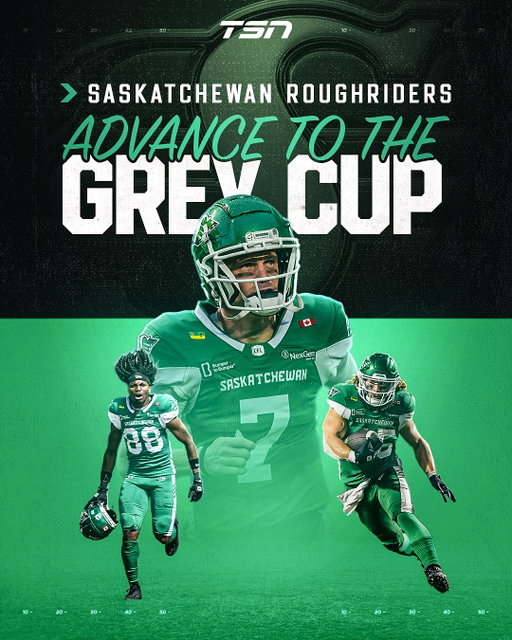 FOR THE FIRST TIME IN 12 YEARS, THE SASKATCHEWAN ROUGHRIDERS ARE HEADING TO THE GREY CUP! 🌾🔥

Trevor Harris and Tommy Nield connected on a TD in the dying seconds of the final frame that put the Riders on top! 😱 #CFL