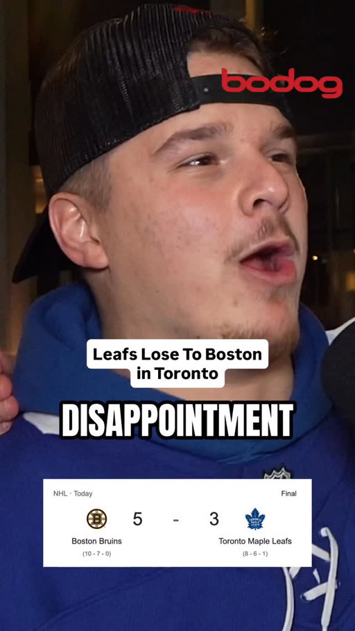 Leafs lose to the Bruins in Toronto and Minten scores. Classic. 

@fanfirstleafs post game powered by Bodog Canada!

#leafs #Toronto #nhl #hockey #mapleleafs #boston #bruins #fancam #fans #hockeyfan #nhlfan #interview #sports