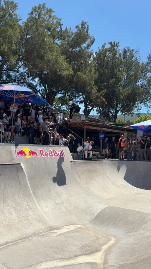 Wild ride today.  @redbull @redbullskate