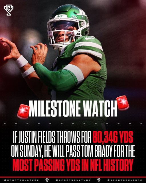 Justin Fields is chasing HISTORY today against the Browns 🔥

Follow @sportsculture for everything sports!