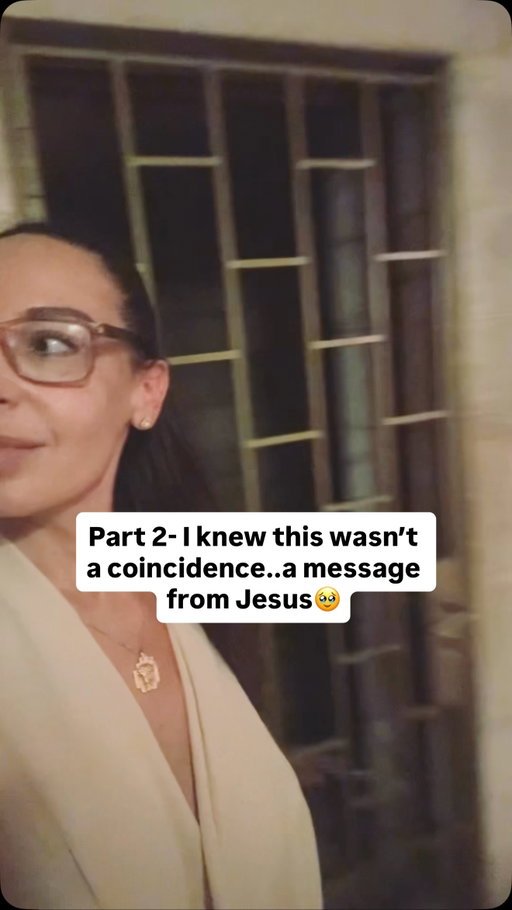 Part 2: Maybe it was a coincidence, maybe it was a beautiful message from Jesus that we all needed. 🥹🙏❤️ 

#israel #jerusalém #part2 #jesus #jesuschrist #beautiful #energy #spirituality #spirit #christian #jewish #god #godisgood #bible #prayer #message #travel #travels #jesusloveyou #religion #thankful #blessed #amazing #church