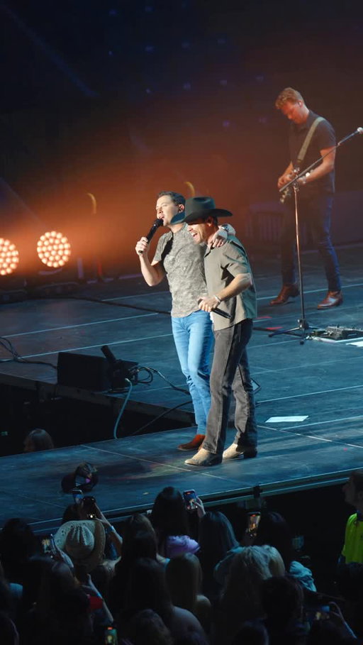 Weekend one of the Two for the Road Tour with my boy @scottymccreery was one for the books 🔥 You’re up next, Maine, Pennsylvania, and Ohio!