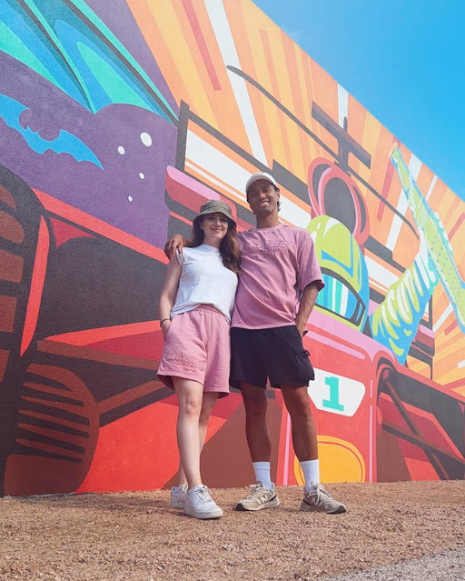 Photo dump from our first F1 race a couple weeks ago 🤩 COTA was a great place to celebrate 9 years together :) Shout out to us for making it thru the past few years and also making a very cute tiny human. 💛🧡❤️
