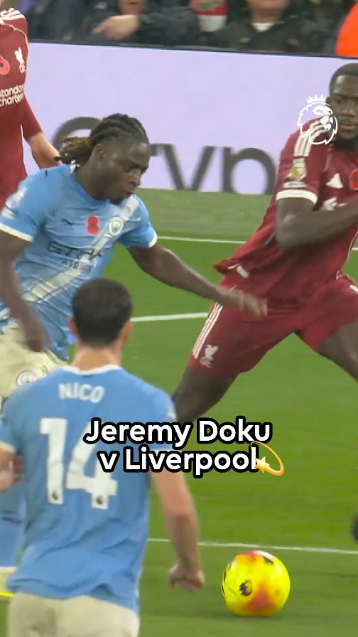 Jeremy Doku was unstoppable.