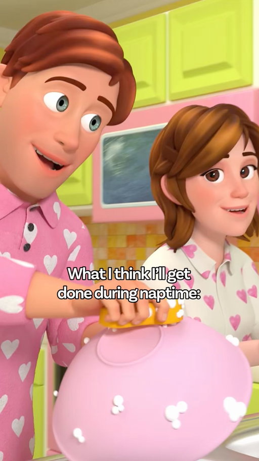 Does it still count if we dreamed about being productive? 🤷 #ParentStruggles #ParentHumor

Video: A meme that shows the difference between the productive tasks parents want to complete while their toddler is napping, and what they end up doing instead.