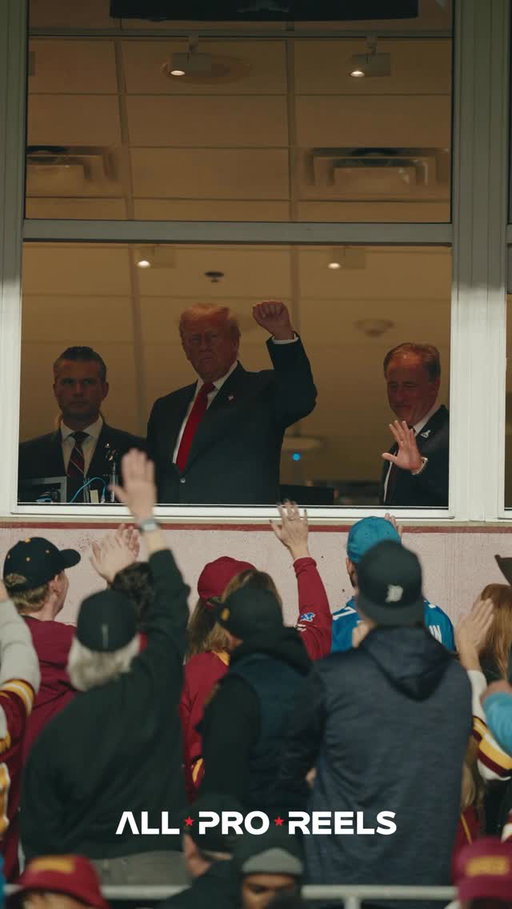 With the Washington Commanders honoring Veterans Day at home against the Detroit Lions, President Donald Trump attended the game at Northwest Stadium — marking the first time a sitting U.S. president has attended a regular-season NFL matchup.
