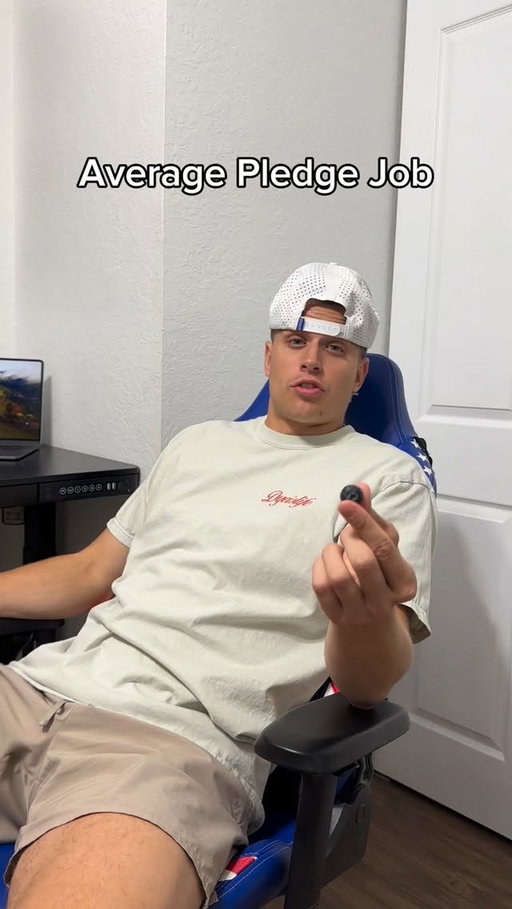Hopefully buddy takes care of that egg 🥺

#frat #college #skit