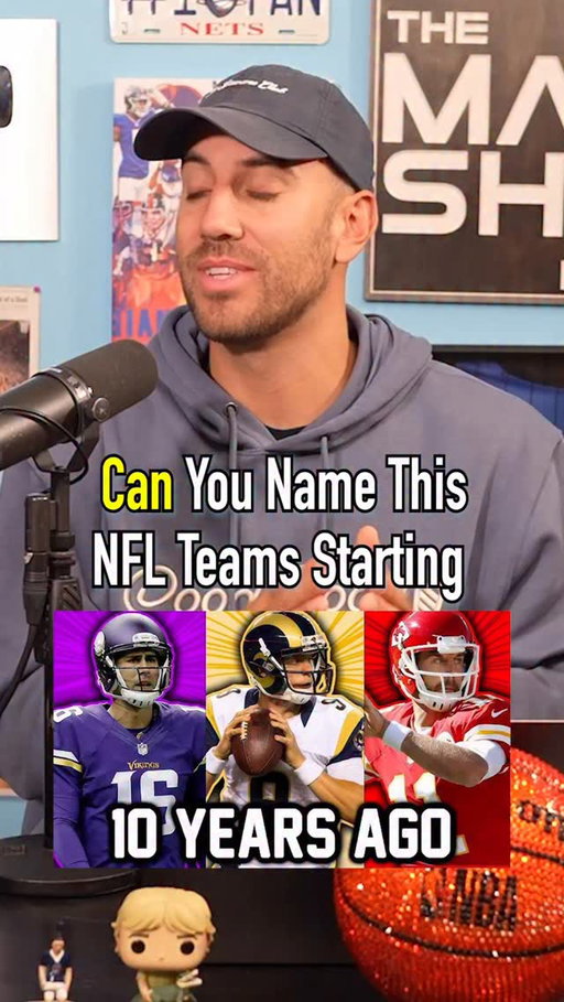 Can You Name This Teams Starting Quarterback 10 Years Ago And Today?