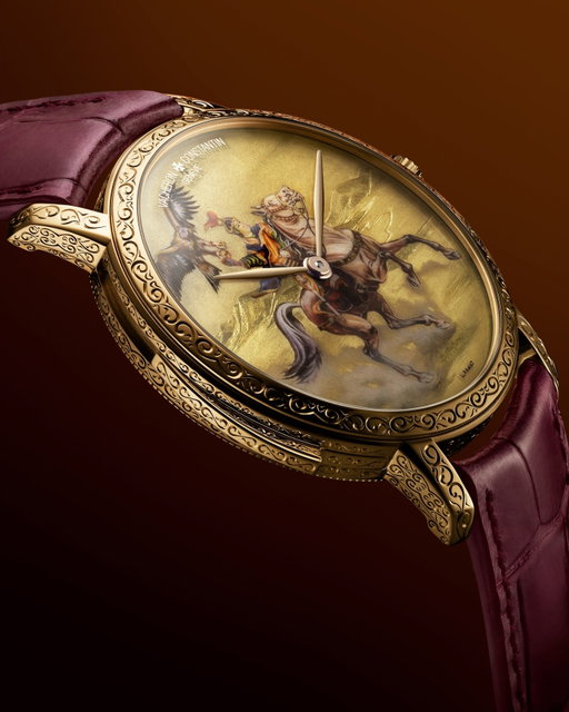 An ultra-thin minute repeater movement to express the spirit of heroism

At the heart of each of the four single-piece edition watches of the 'Homage to Epic Warriors' series lies the ultra-thin manufacture minute repeater movement, Calibre 1731. This movement transcribes the time shown on the dial into a series of perfectly programmed strikes. The pure and harmonious sound of the chimes echoes the chiming of bells and the sounding of trumpets, which have announced victories throughout history. 

The beauty of the movement’s architecture is visible through the transparent caseback, which reveals most of the gear train as well as the hammers, gong and strike governor. Its open and airy look is enhanced by meticulous component finishes that combine to create an eye-catching play of light.

A testament to Vacheron Constantin's enduring legacy.

#VacheronConstantin #TheQuest #VC270