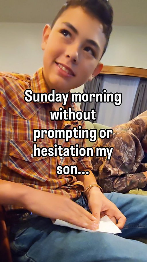 My 13 year old God fearing son immediately set aside his tithe. It was natural to him. I walked into the room & he was doing what God calls us ALL to do Joyfully!

 It was his heart postured to honor Jesus and not for earthly things. 
He’s been tithing since he was little, even from birthday money or gifts. 

We’ve always taught him that tithing isn’t about keeping the 10% rules. it’s acknowledging who the true Provider is. It’s giving back to the Lord what already belongs to Him! 

Leviticus 27:30"A tithe of everything from the land, whether grain from the soil or fruit from the trees, belongs to the Lord it is holy to the Lord.”

That verse defines the tithe and it is the Lord’s. It’s not a donation or a favor because it’s returning what is already His portion.

When my son brings his tithe he also adds in OFFERINGS above the 10%

Deuteronomy 14:22
 “Be sure to set aside a 10th of all that your fields produce each year. Eat the tithe of your grain, new wine and olive oil, and the firstborn of your herds and flocks in the presence of the Lord your God. so that you may learn to revere the Lord your God always.”

That passage shows that the tithe teaches reverence to God. It keeps our heart postur humble and our priorities right  God first, always!

Malachi 3:10 is one of the clearest calls concerning the tithe! “Bring the full tithe into the storehouse, that there may be food in my house. Test me in this,” says the Lord Almighty, “and see if I will not open for you the windows of heaven and pour out for you such blessing that there will not be room enough to store it.”

We’ve taught our son that the tithe is not about EARNING blessings its more showing the heart posture of the one who gives them.

When we tithe, we’re declaring that God’s provision is enough, and that He is faithful to supply every need and we do NEED HIM!

In my sons young heart, he’s already learning what it means to be faithful with little..the same principle Jesus affirmed in Luke 16:10

“Whoever can be trusted with very little can also be trusted with much... if you have not been trustworthy in handling worldly wealth, who will trust you with true riches?”

I wish I had more space to write!