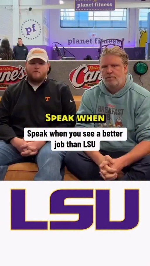 Speak when you see a better job than LSU @unnecroughness