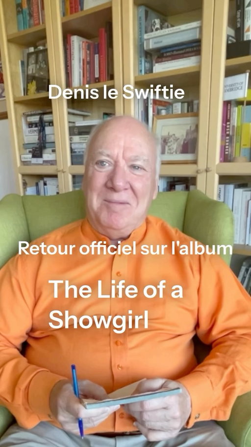 À la demande générale, voici la critique de Denis du dernier album de Taylor Swift, The Life of a showgirl ❤️

Merci à @_samboisvert au montage!