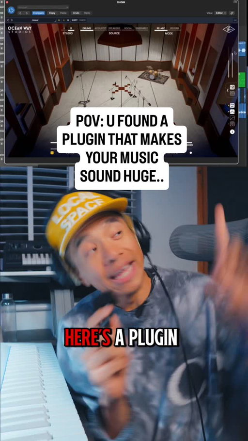 👉Comment "STUDIO" and i'll DM you the link to the Plugin.

This puts your mix inside the most popular studios in the world, artists like Whitney houston have used this studio and now we have access to it..Crazyy 🔥👀🚀

#musiciantips #producertips #bedroomproducer #vstplugins
