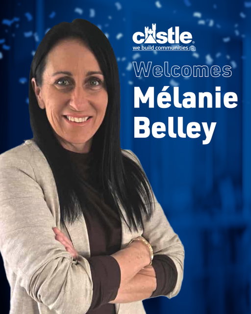 Castle is pleased to announce that Mélanie Belley has joined the Castle team as the new Business Development Manager(BDM) for the Western Quebec region.

Mélanie will be taking over for Robert Legault upon his retirement at the end of 2025.

Join us is welcoming Mélanie to the Castle family!