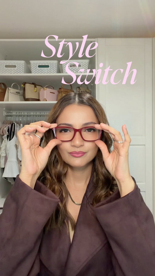Switching up my style is easy with @paireyewear . I used Pair’s virtual try-on to pick out my Base Frame, then added Top Frames in different colors to instantly change up my look. 

The Top Frames snap on magnetically - they’re secure and lightweight - and you can even get Sun Tops to transform your glasses into sunglasses! You can easily add your prescription and customize with blue light or light-responsive lenses. 

Here’s my style formula - base frame: Larkin in Tortoise, Top frames: Chocolate and Burgundy, Sun Top: Tortoise. 

Shop Pair’s biggest sale of the year and use my code ELLAPRETTYGIFT15 for a free gift with purchase. #PairPartner