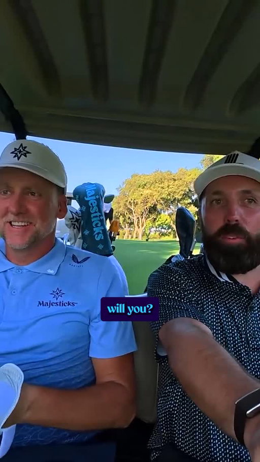 Got to love a big old slice 😮‍💨😂

#majesticksgc | @rickshielspga | @ianjamespoulter