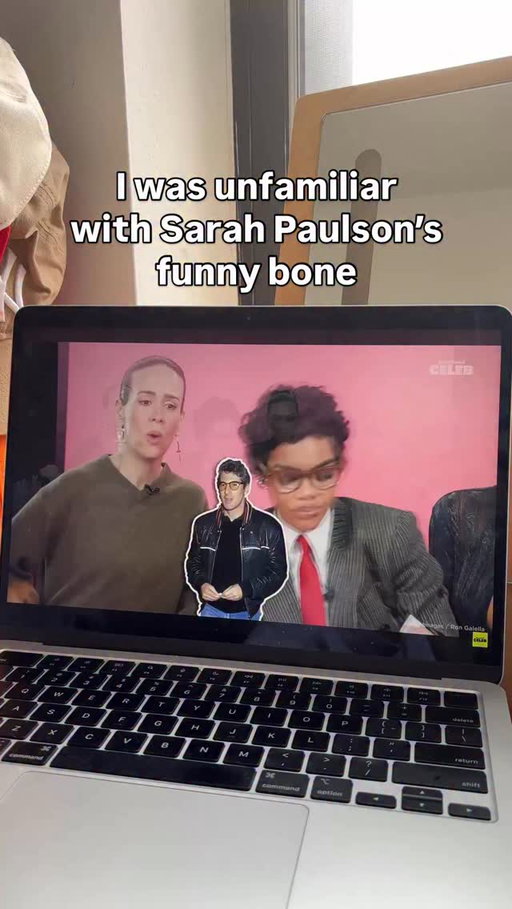 I would die to drink a martini with Sarah Paulson