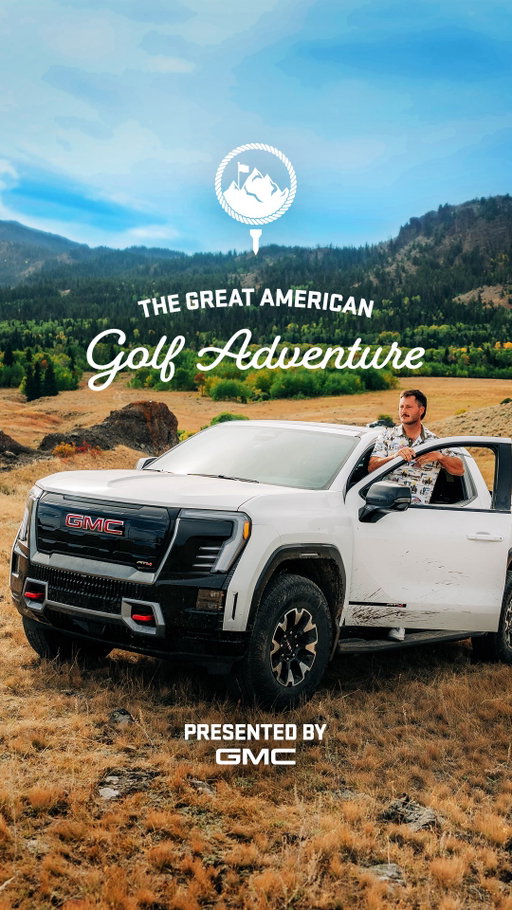 What happens when @goodgood takes the #GMCSierraEV AT4 on the most rugged golf course ever created.