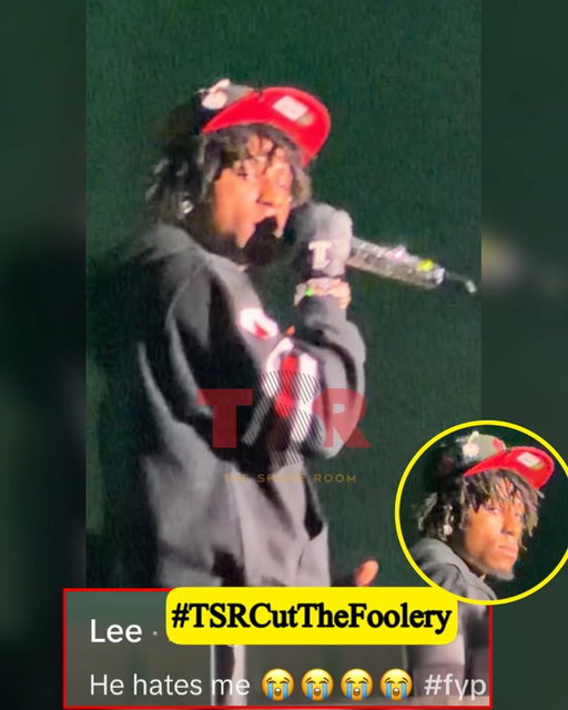 #PressPlay—#TSRCutTheFoolery: Now why are y'all trying #NBAYoungBoy like this?!🤣 He seemingly locked eyes with this fan and had been looking in that direction for the rest of the song.😩😭 (🎥:@originalmainey2x) (SWIPE)✍🏾:#TSRStaffJRx