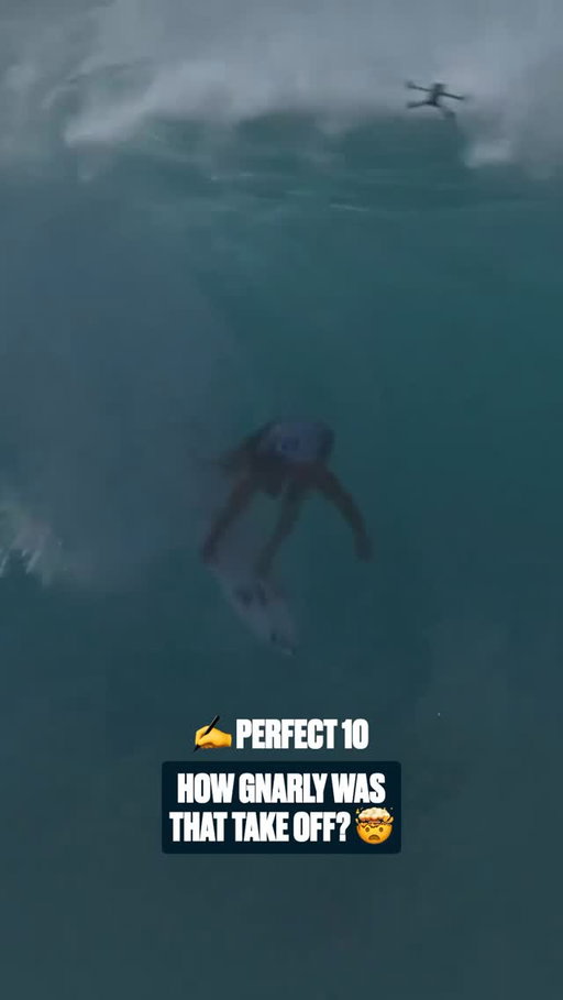 Never too late for the party when you’re @barronmamiya 😉

Earlier this year, the Hawaiian prodigy dropped a perfect 10 in a heat with John John and ended up winning in his backyard to go back-to-back 🏆🏆